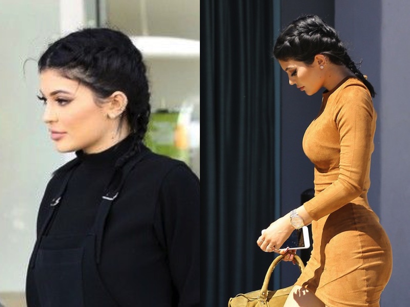 tranças kylie jenner