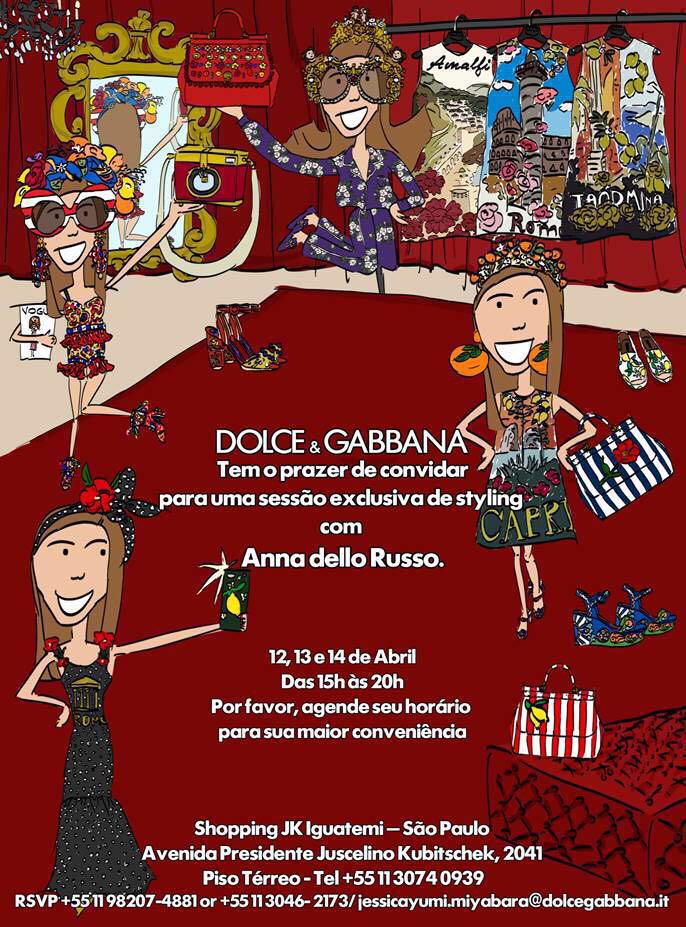 convite anna dello russo
